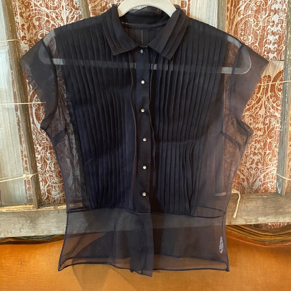 Vintage sheer top
